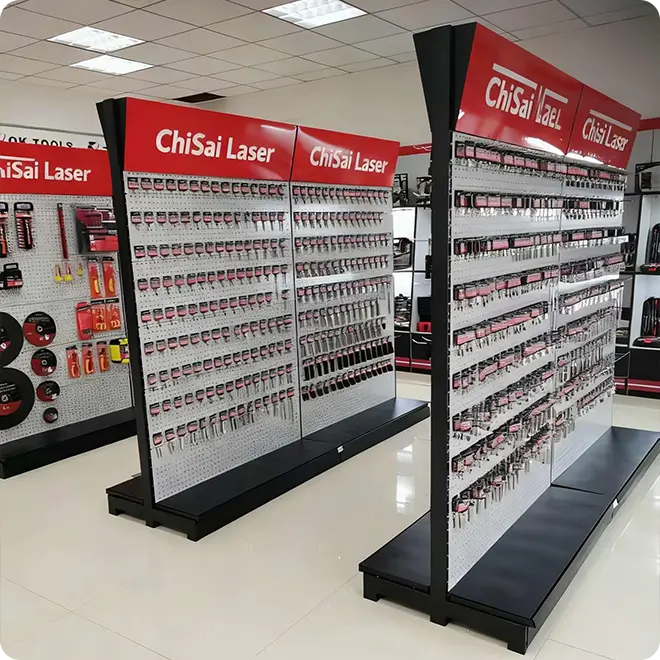 Inside the Halan Welding sample room: organized library of plasma consumable samples, ready for professional evaluation and customer requests.